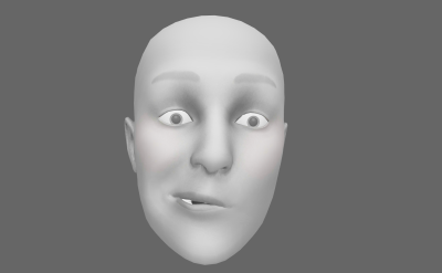 Three.js通过控制模型BlendShapes构建动画